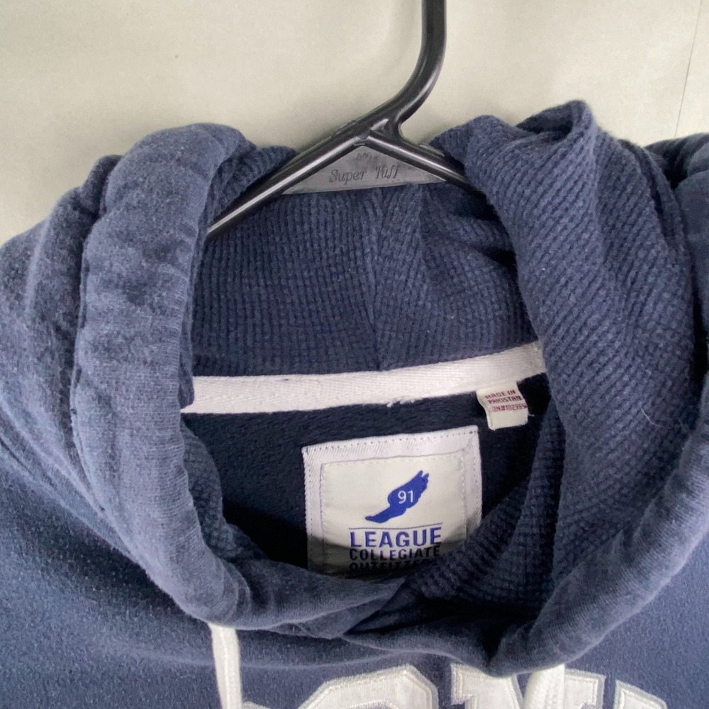 League UConn Huskies Hoodie Unisex S Navy Blue Embroidered Collegiate NCAA - Picture 5 of 14